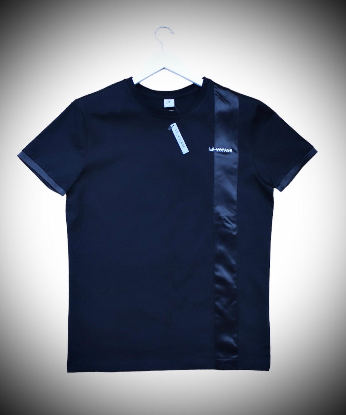 LVy T Shirt mit Satinstreifen (Doppelpack)