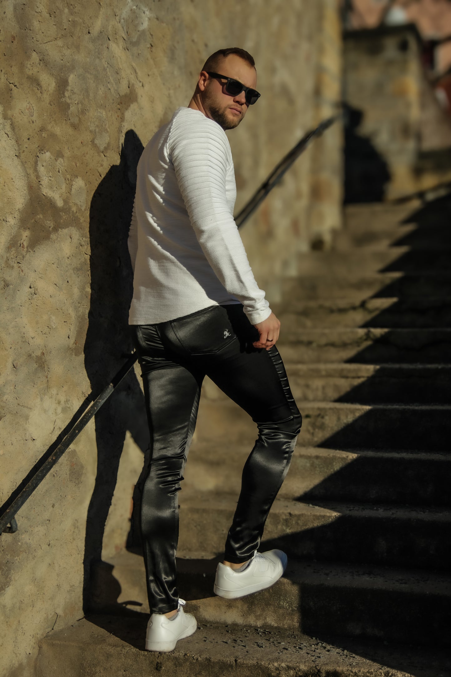 Satinhose LVy Design Männer