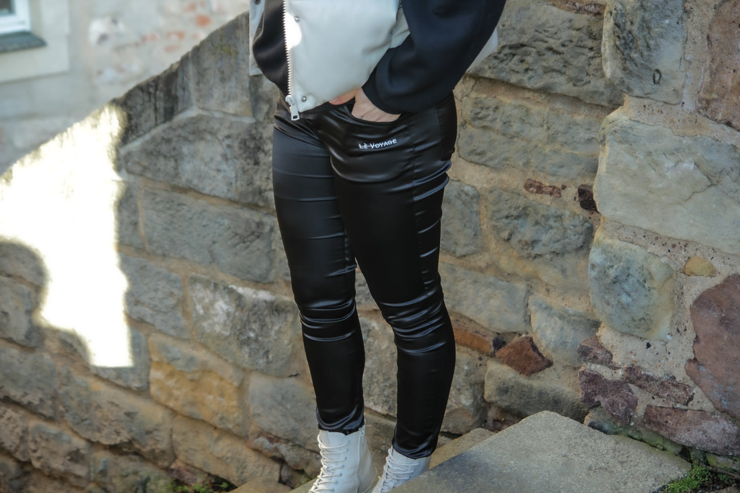 Satinhose LVy Design für Frauen