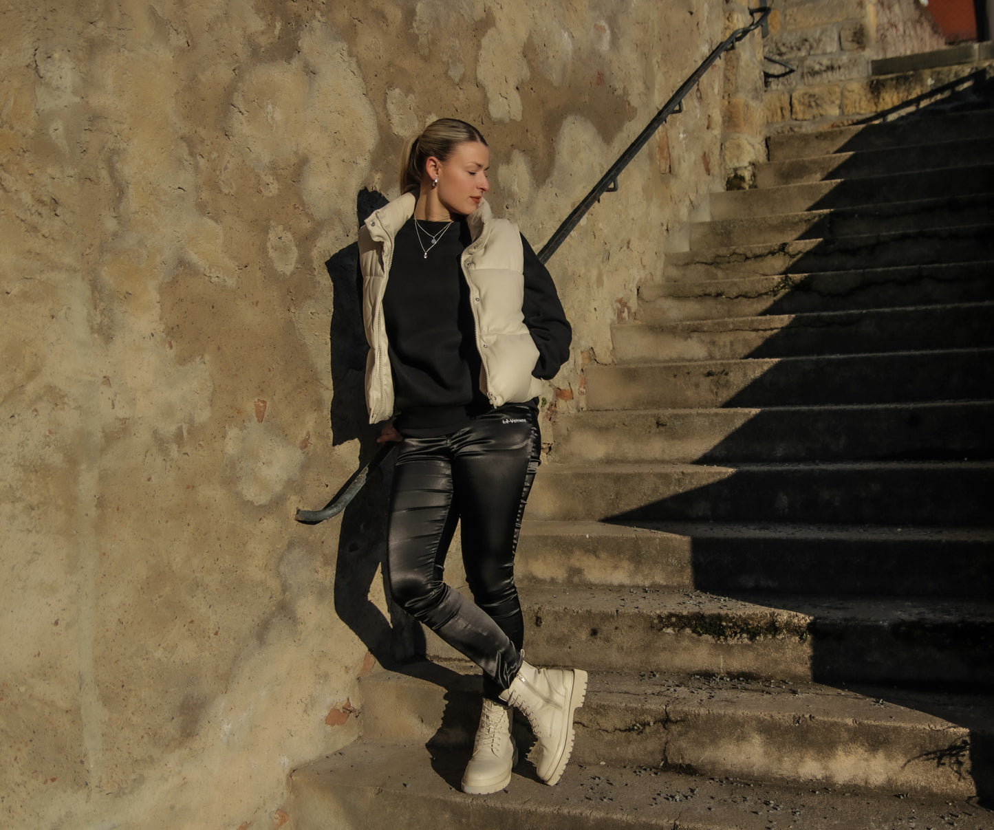 Satinhose LVy Design für Frauen